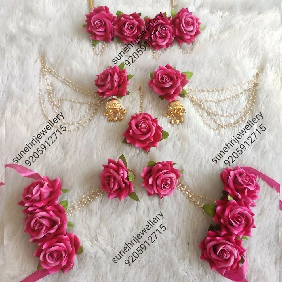 Pink Rose Set