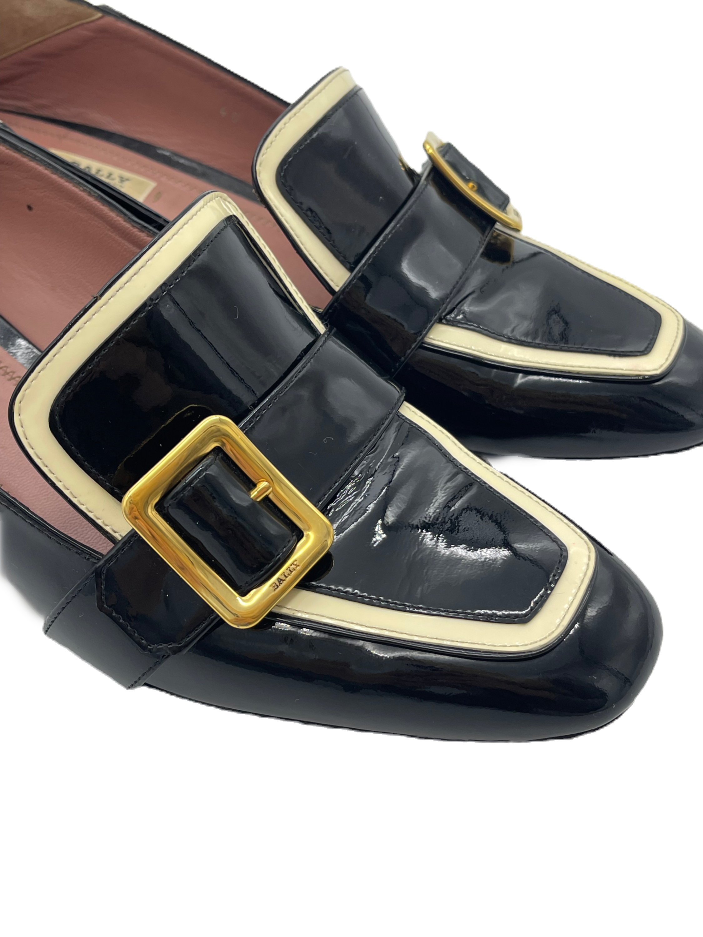 Bally Patent Leather Buckle Loafers image 5