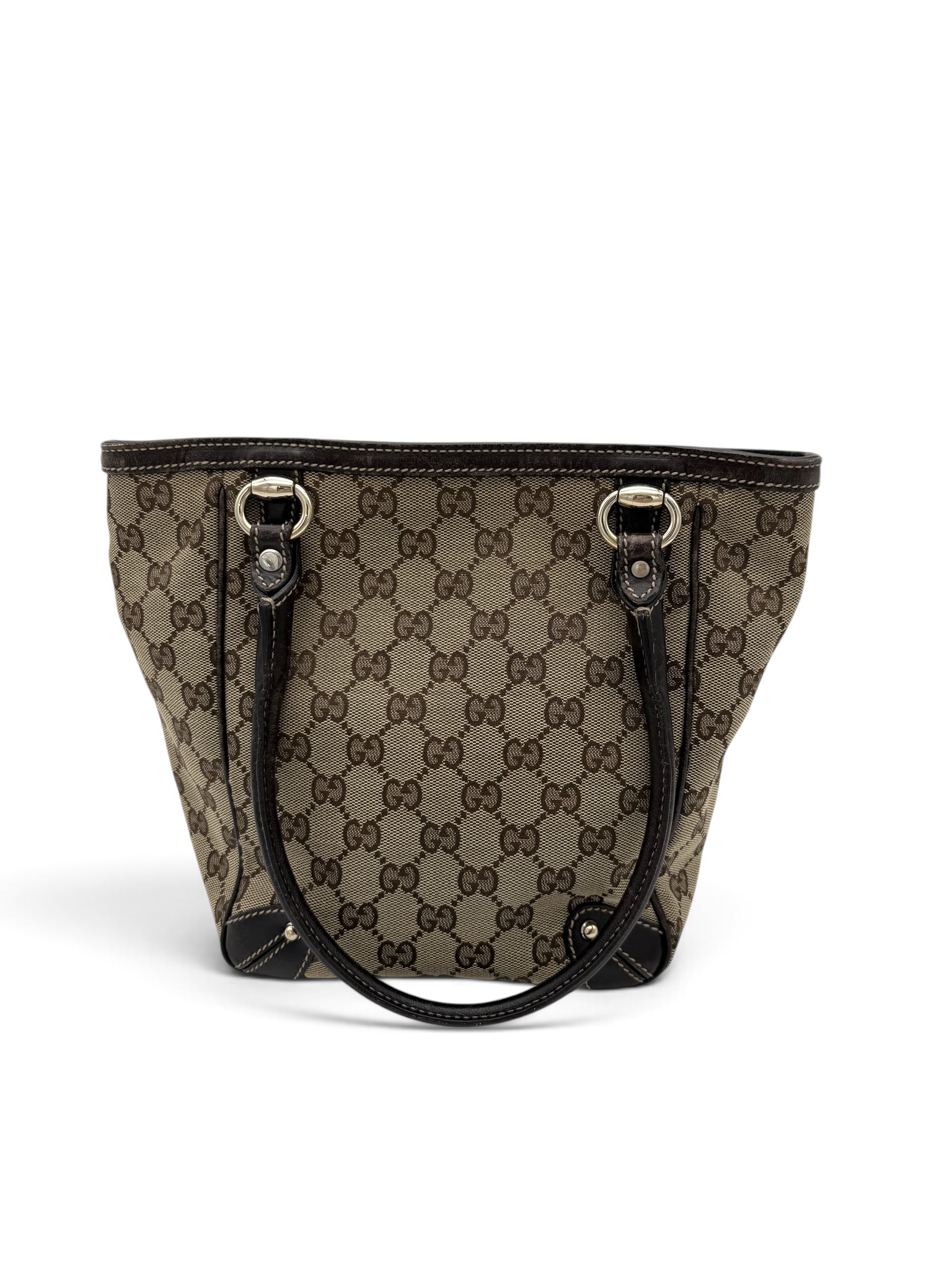 Gucci Abbey GG Canvas Small Tote Bag in Brown image 4