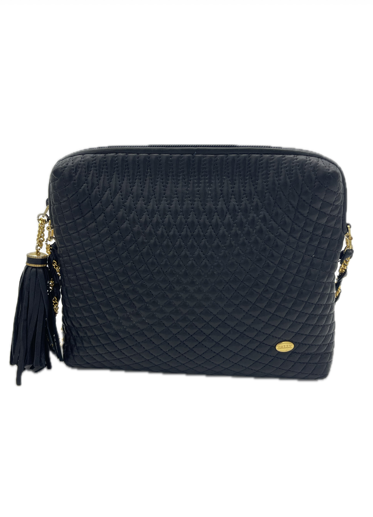 Bally Vintage Quilted Leather Bag image 5