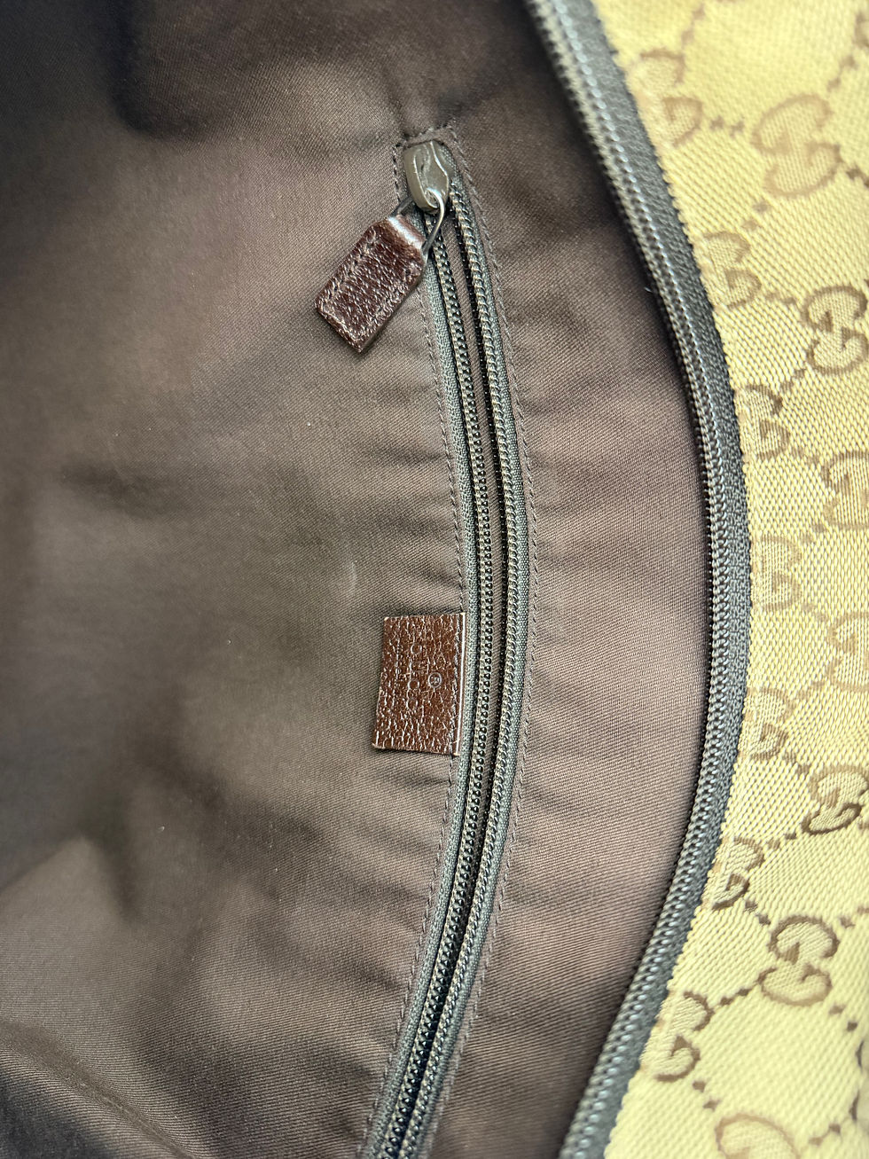 Thumbnail: Gucci Vintage GG Vintage Canvas Tote