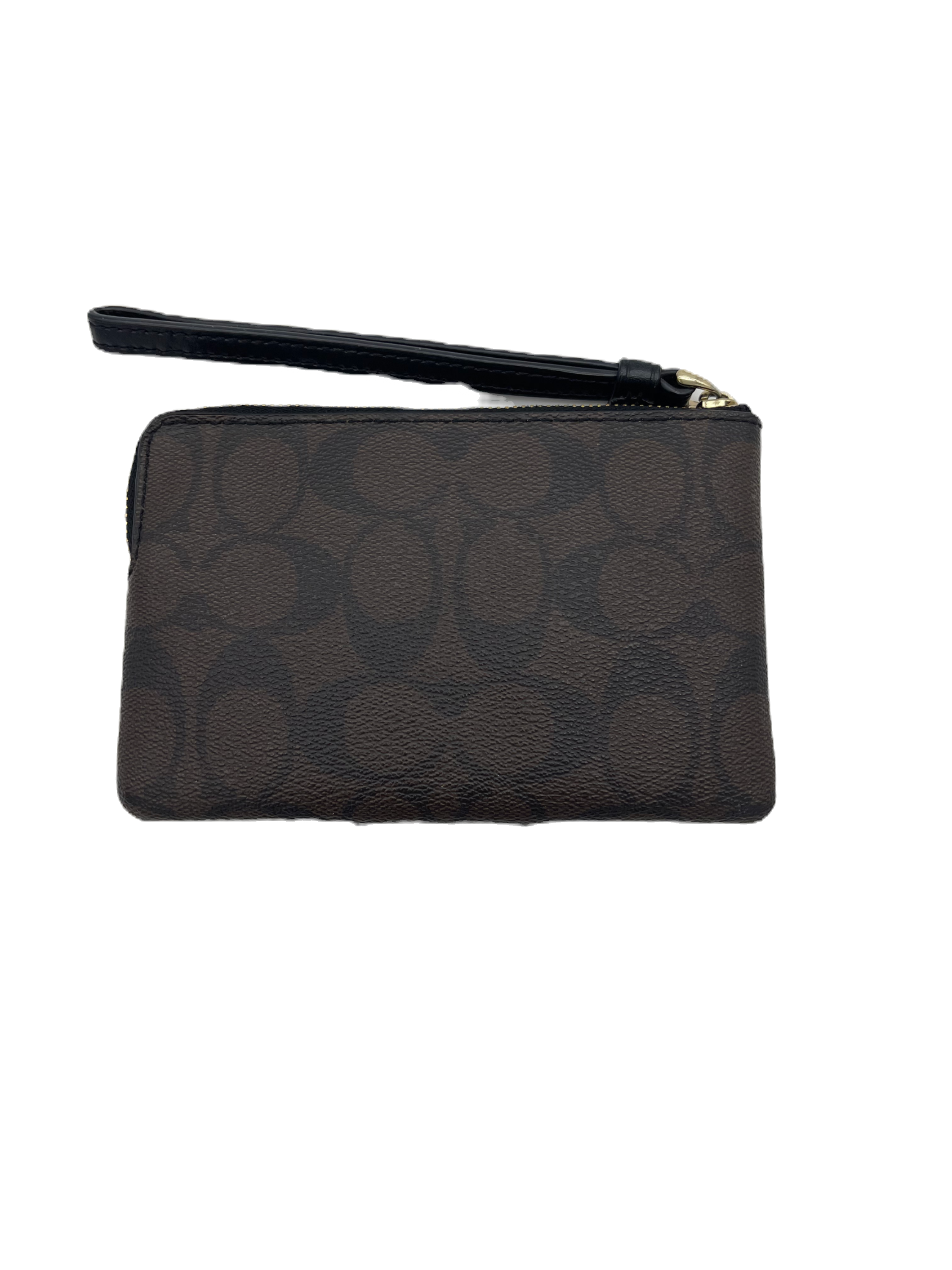Coach Corner Zip Wristlet in Signature Canvas image 3