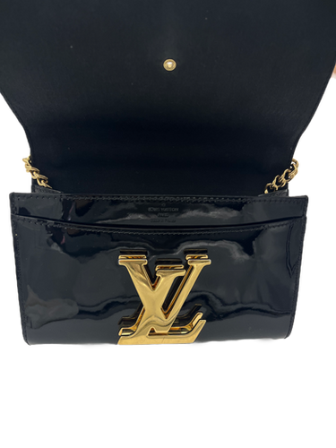 Louis Vuitton Patent Louise MM Chain Bag The Handbag Room