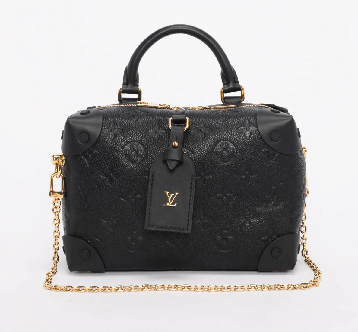 Louis Vuitton Monogram Empreinte Petite Malle Souple — pre-loved Louis Vuitton at The Handbag Room Australia