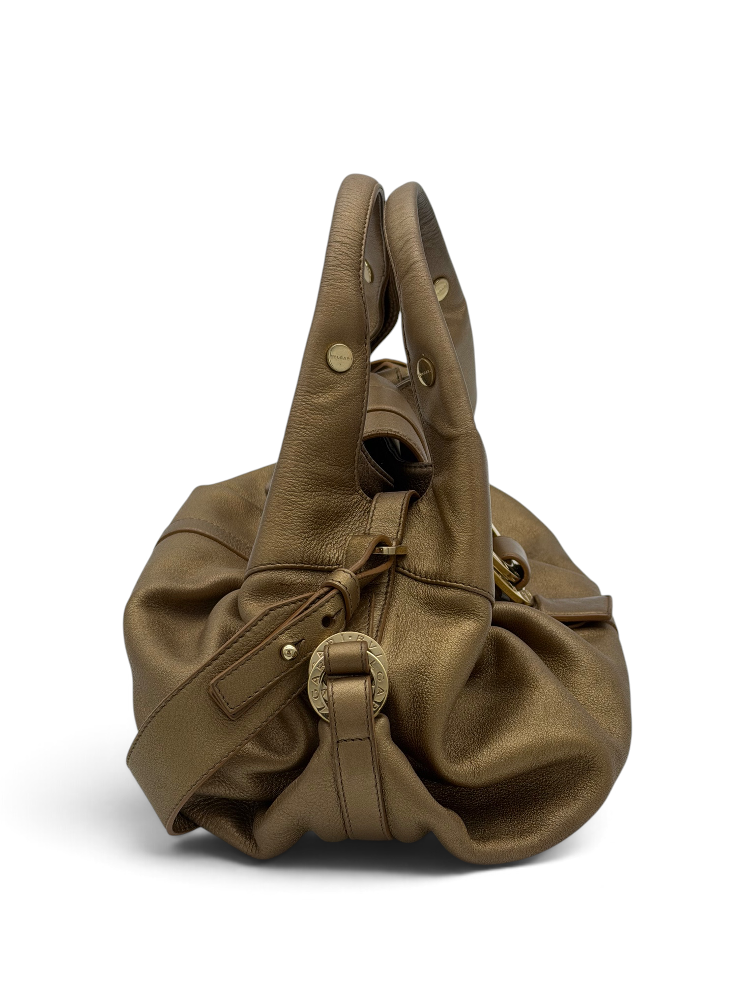 Bvlgari Chandra Metallic Bronze Shoulder Bag image 2