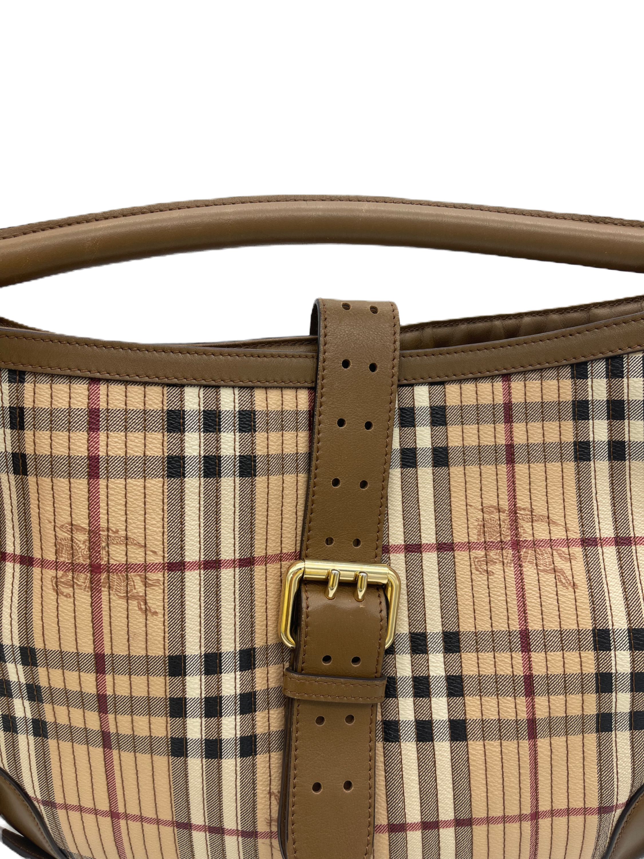 Burberry Haymarket Dunloe  Hobo Bag image 3
