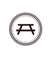 Table Badge White