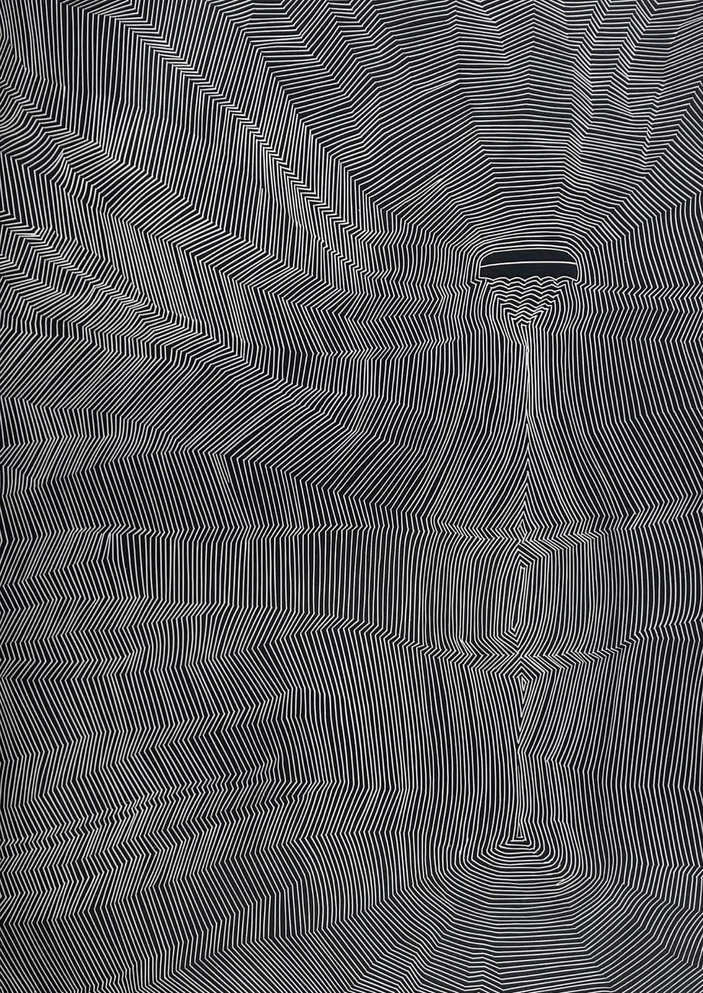 TITLE Contour bottle 2 SIZE 440mm X 300mm MEDIUM Linoleum YEAR 2015.jpg