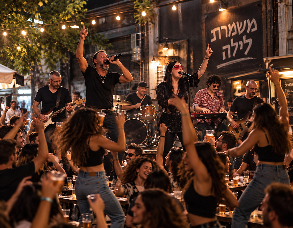 מופע דאנס ישראלי עם וייב מחשמל