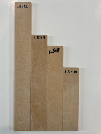 1.5 x 12, 1.5 x 9, 1.5 x 8, 1.5 x 6