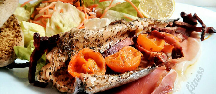 Receta: Trucha al horno