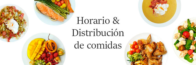 Horarios y distribución de comidas