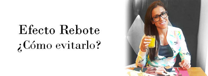 Cómo evitar el efecto rebote