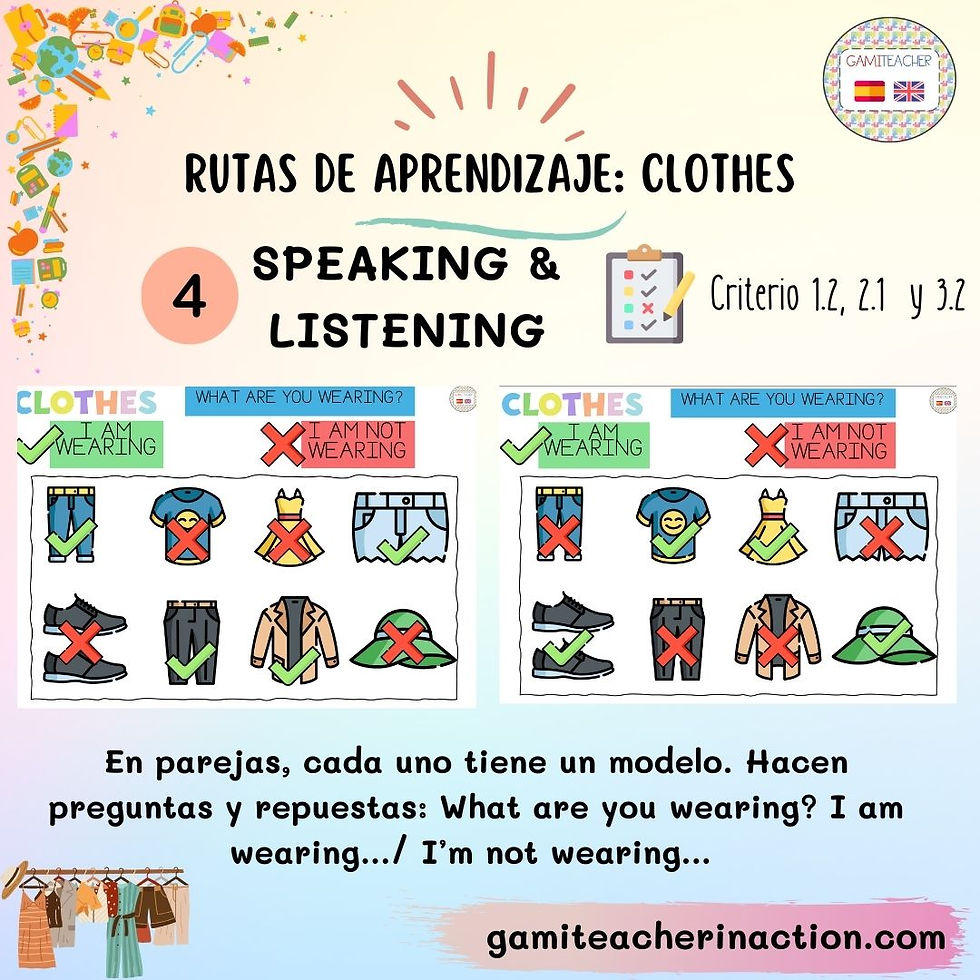 Miniatura: RUTAS CLOTHES( 2º Educación Primaria Go Far)