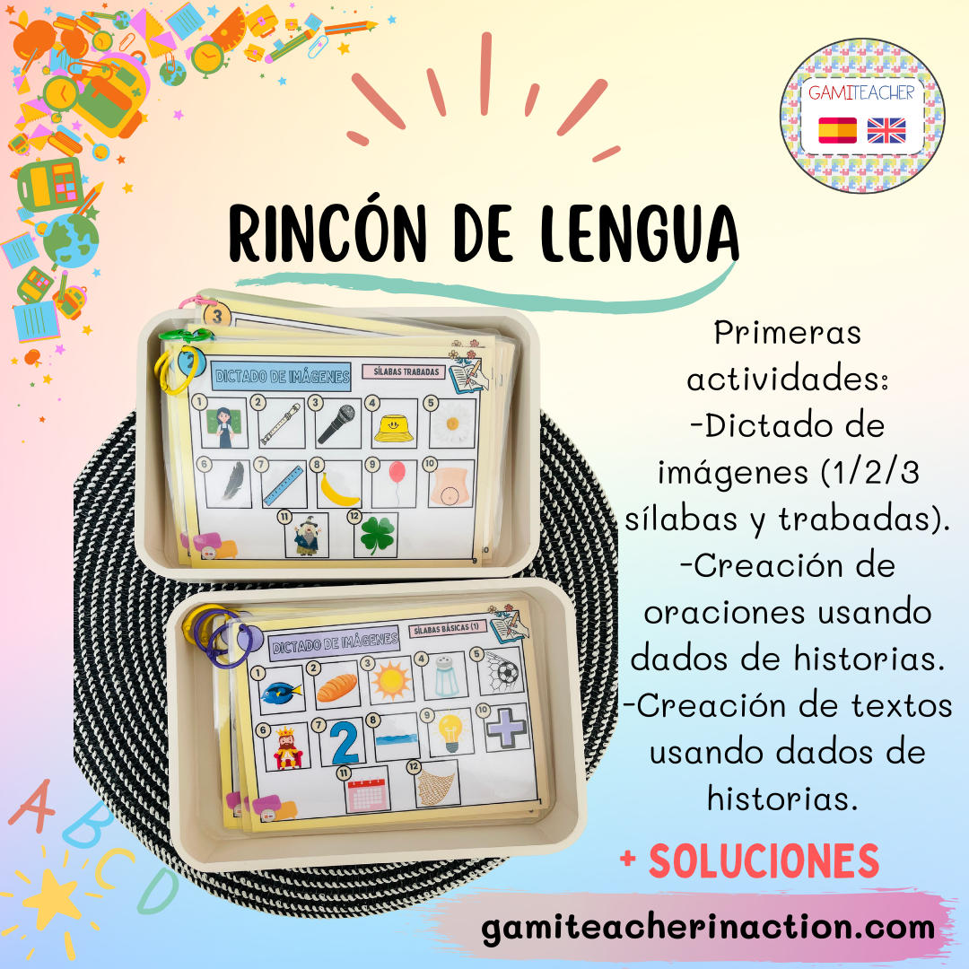 RINCÓN DE LENGUA (primeras actividades)