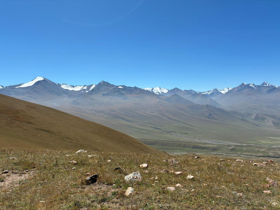 Marschrutka Bischkek Tong Issyk-Kol Tian Shan Gebirge 