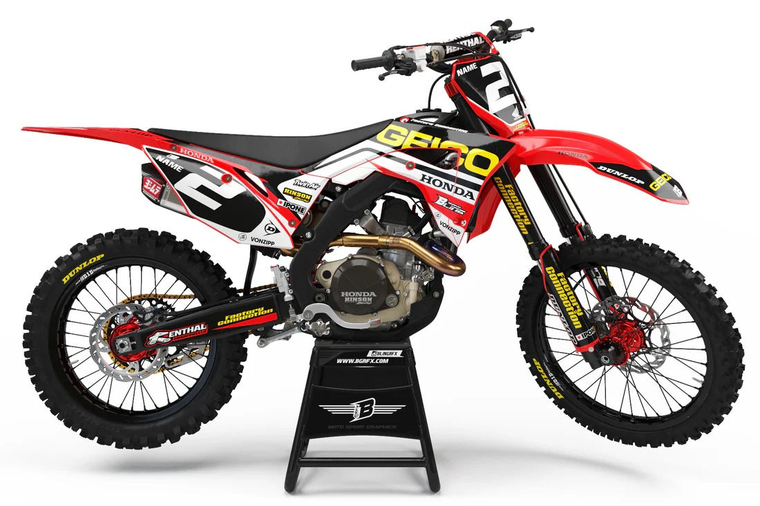 HONDA GRAPHICS KIT ''FACTORY S2'' DESIGN