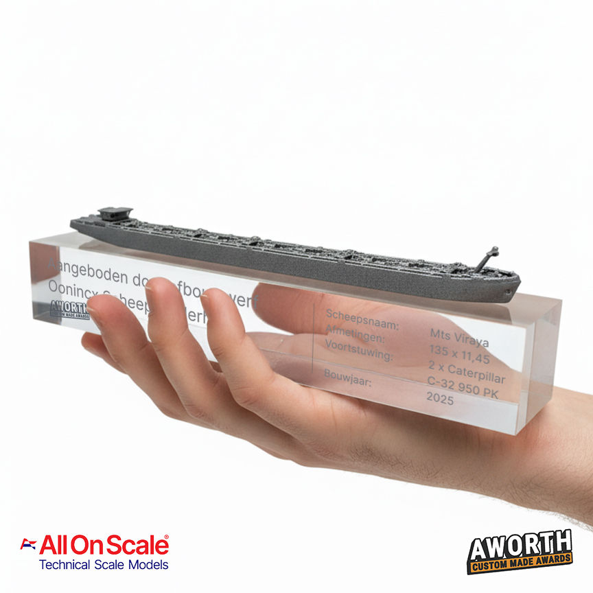 Schip schaalmodel 'waterlijnmodel' | Scalemodel