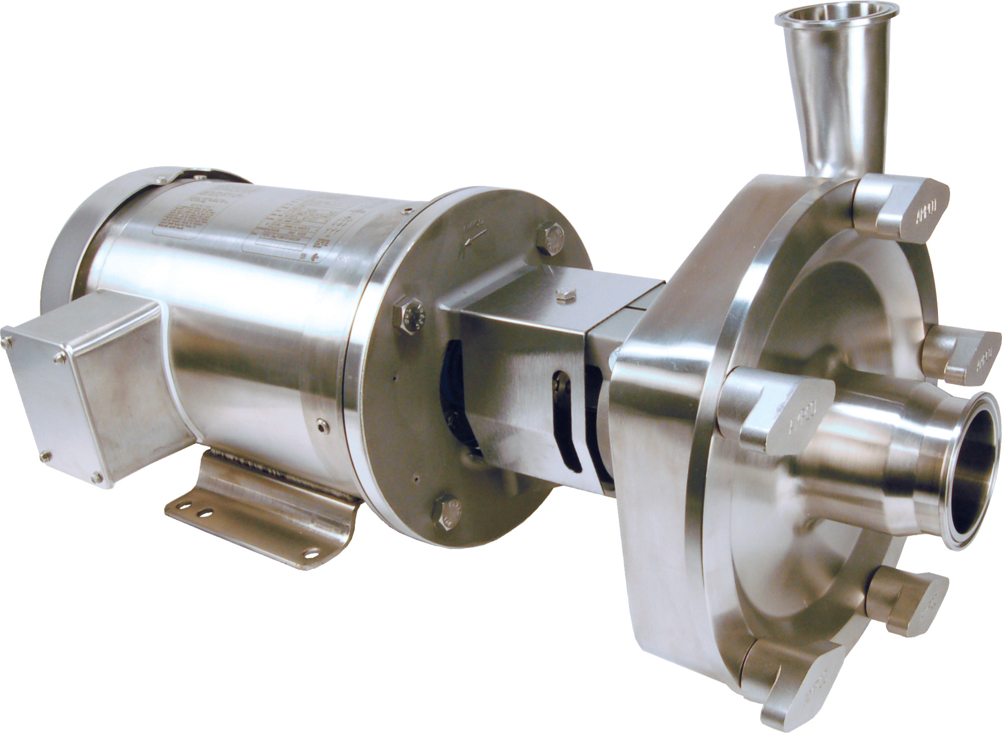 High-efficiency centrifugal pumps meeting demanding sanitary requirements.