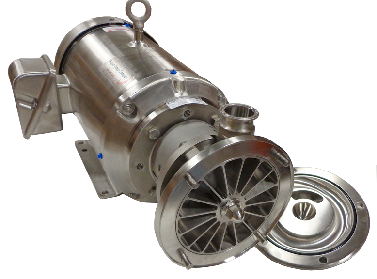 Liquid-ring pumps with self-priming capability, ideal for CIP return and products with entrained air.