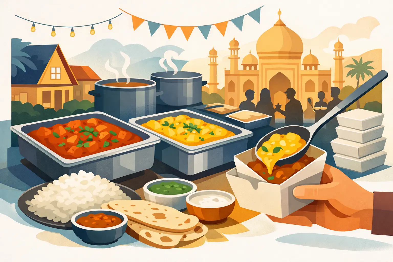 Monatliches Buffet, Masala Art, Heilbronn