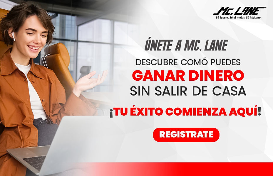 persona feliz por registrarse a mclane