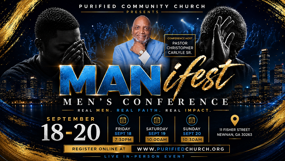 Manifest Men's Conference