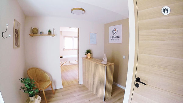 Accueil du cabinet UgoNara Massage bien-être à La Roche-sur-Yon