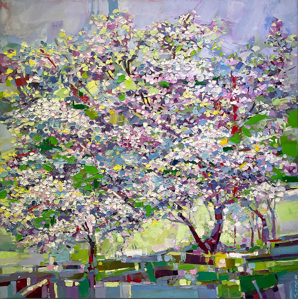 Thumbnail: Blooming Cherry 36X36