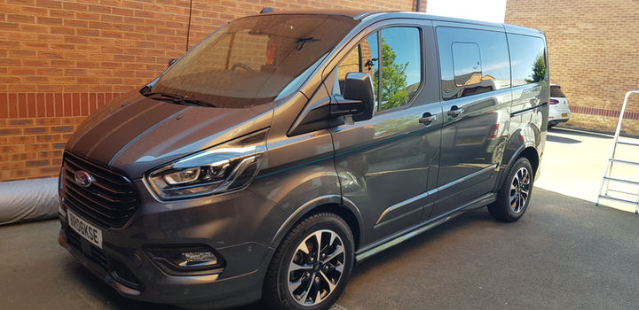 ford transit tourneo ceramic coated by PH Details
