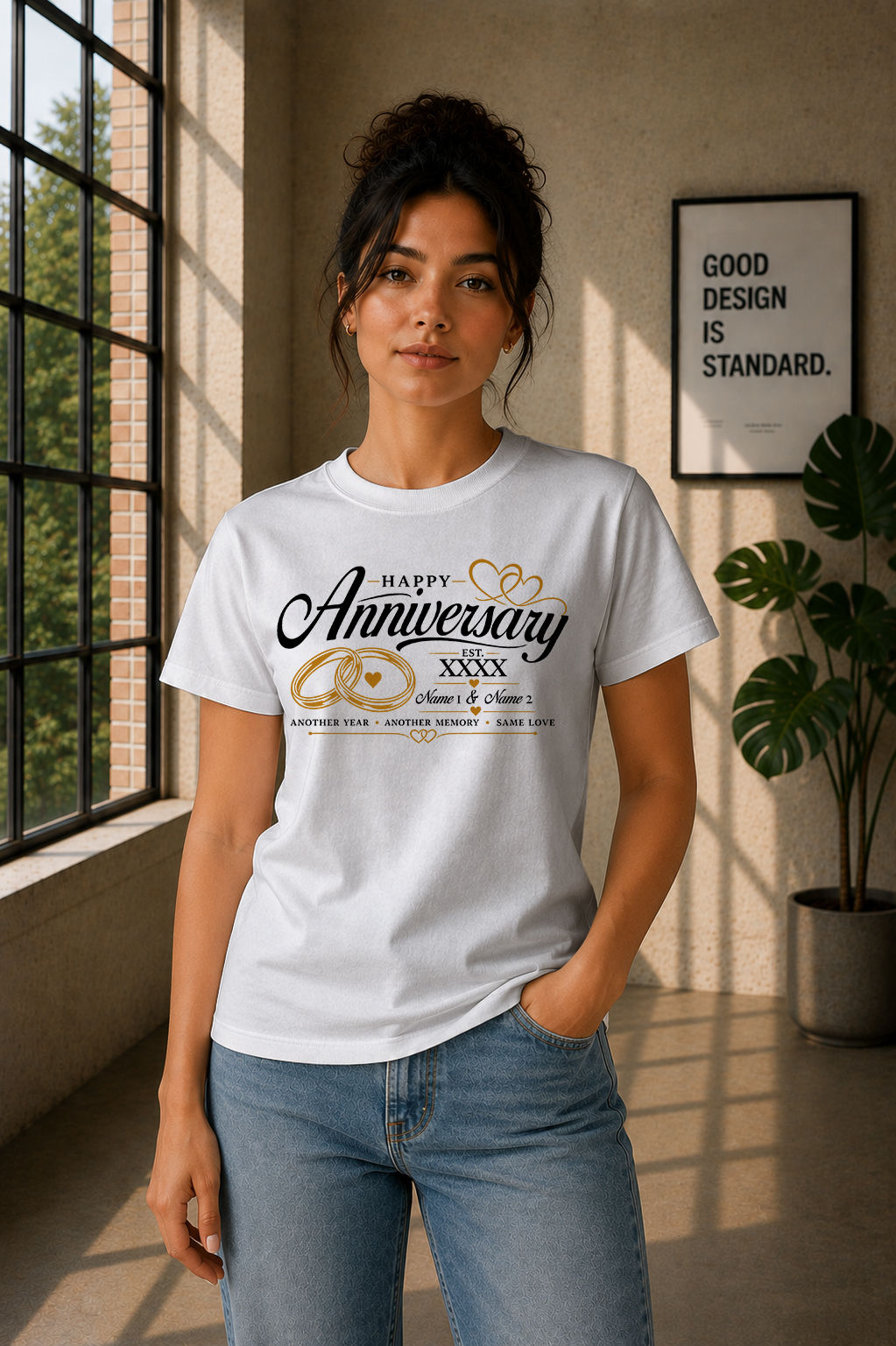 Customizable Anniversary T-Shirt