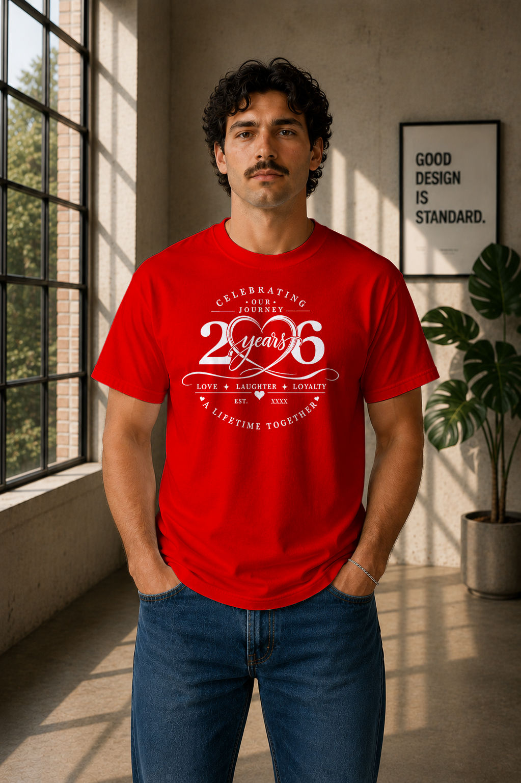 Customizable Anniversary T-Shirt