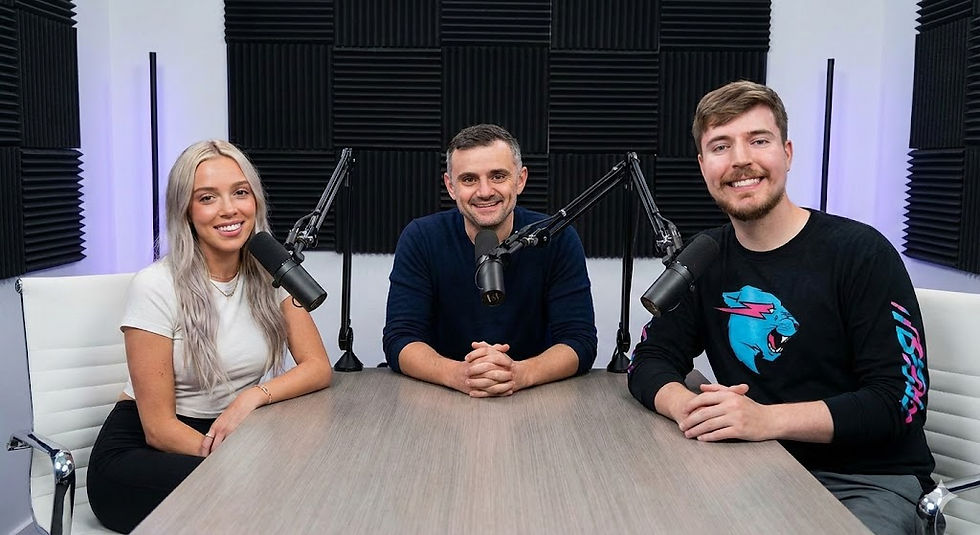Lessons from the Titans: How MrBeast, Alex Cooper, and Gary Vee Build Empires (And How You Can Too)