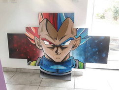 Dragon Ball . Customer Request .
Graffiti Deco