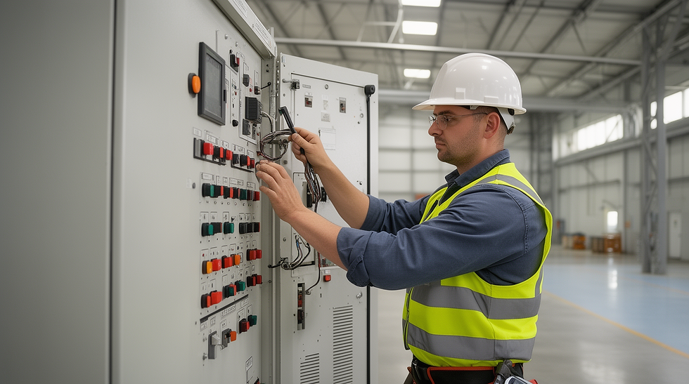 Elektryk przemysłowy (m/k/d) – praca w Niemczech