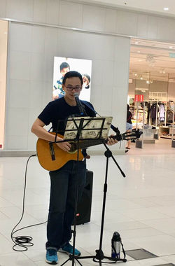 #Happy Busking