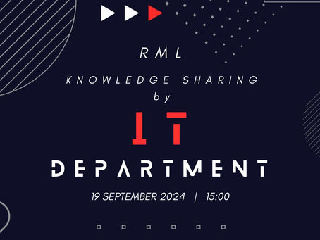 RML Knowledge Sharing by IT Department.