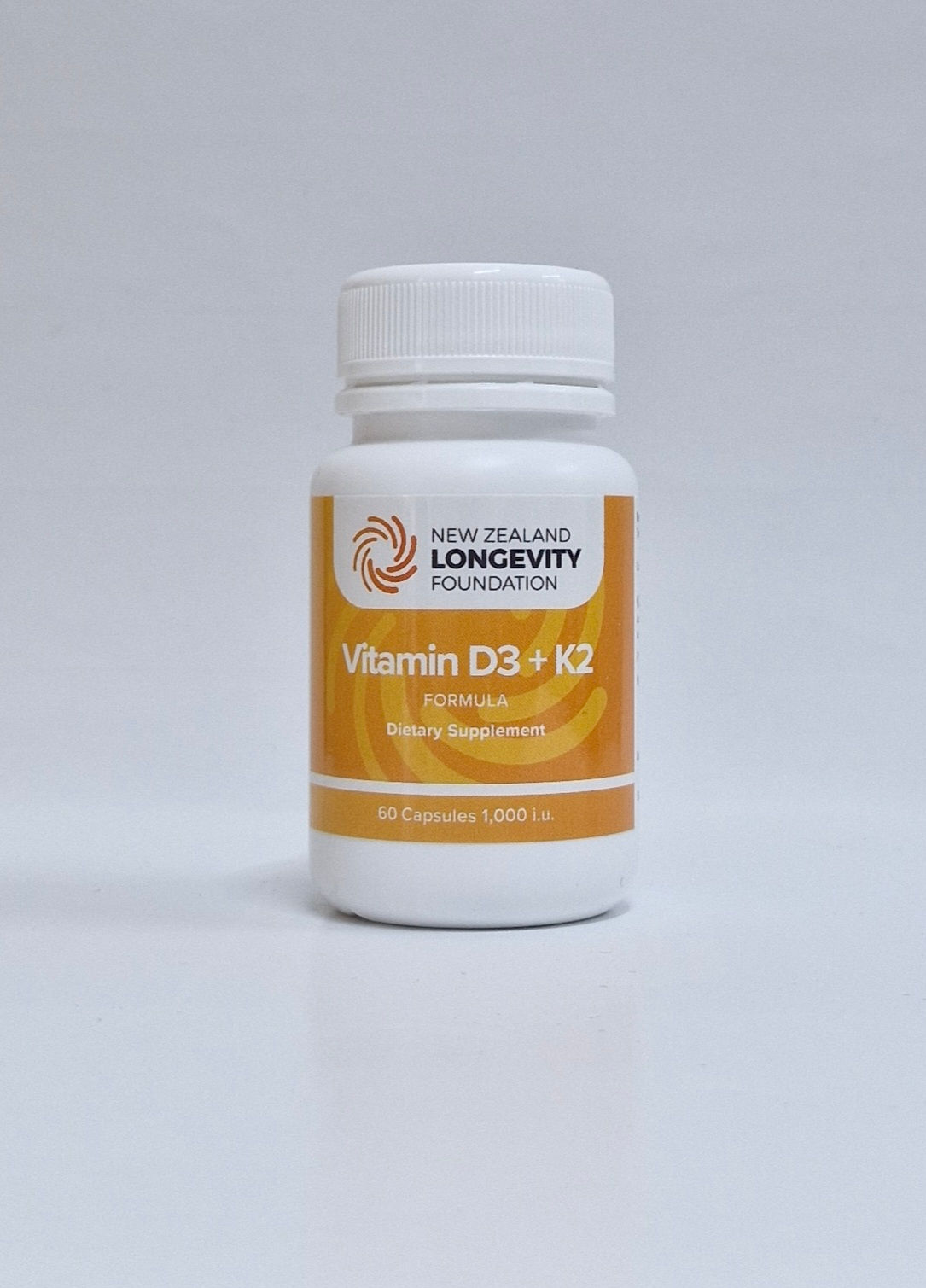 Vitamin D3(1000iu) + K2, 60 Capsules