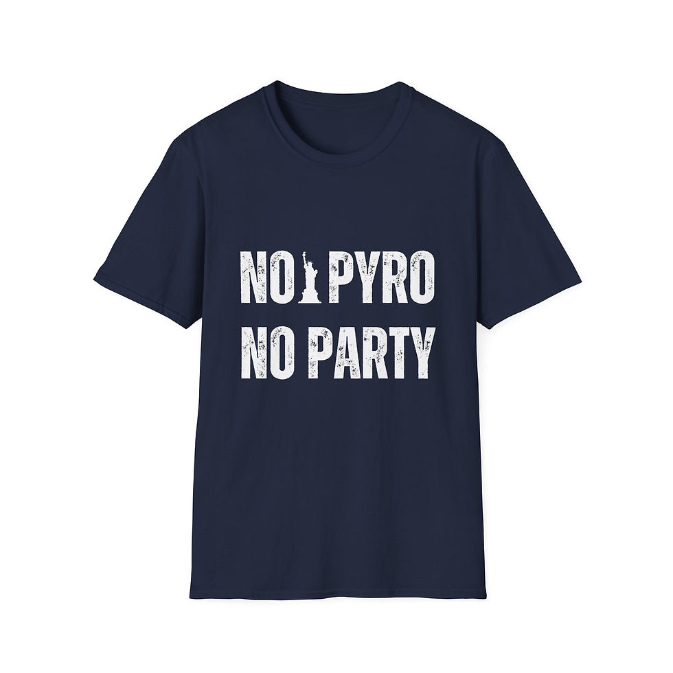 תמונה ממוזערת: No pyro no party - Hooligans shirt, soccer ultras, pyrotechnics, football lovers