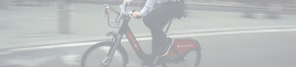 a person riding a bicycle