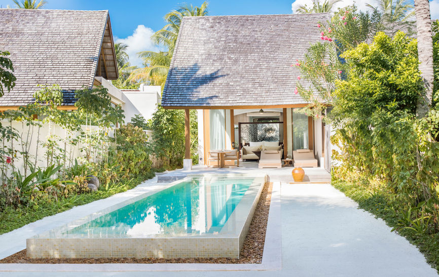 Three Bedroom Beach Suite with Pool - Second Bedroom Pool Deck credit Yashrib Ahmed.jpg