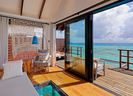 Maldives Luxury Resorts - Grand Park Kodhipparu - Ocean Water Villa