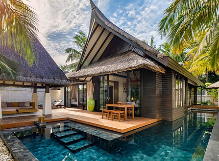 Maldives Luxury Resorts - Ozen Reserve Bolifushi - Two Bedroom Sunrise Earth Pool Pavilion