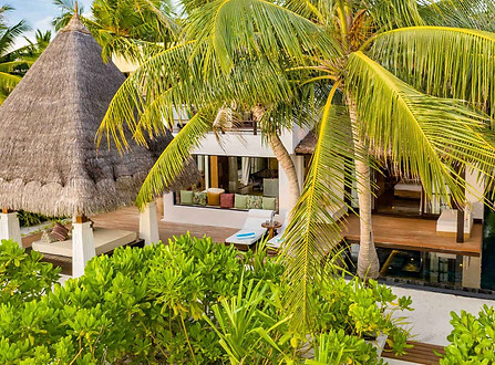 Maldives Luxury Resorts - Ozen Reserve Bolifushi - Two Bedroom Sunset Earth Pool Reserve .