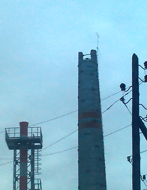 Демонтаж дымовых труб