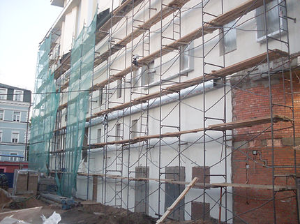 ремонт фасадов