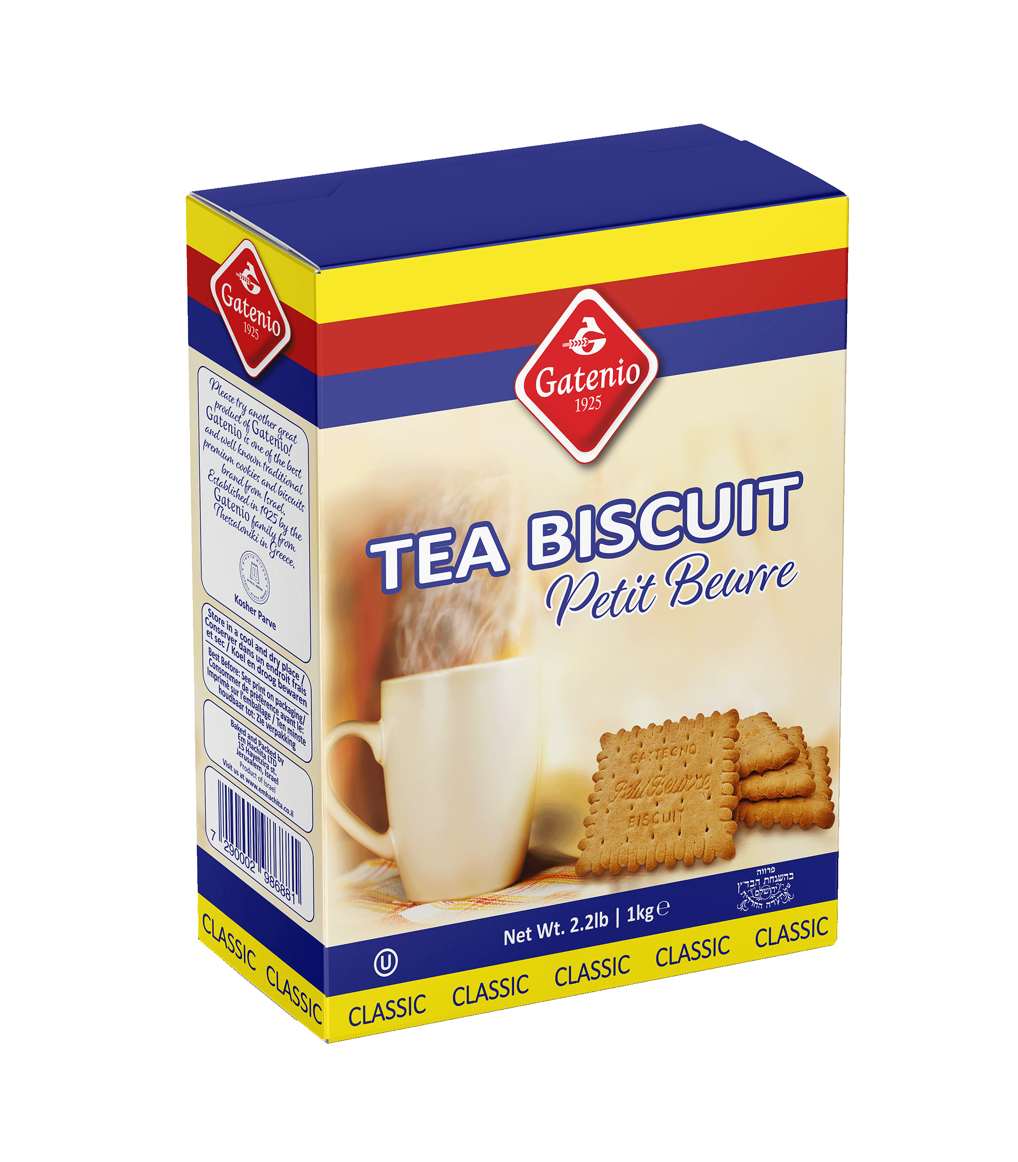 Tea Biscuit Petit Beurre Classic 1kg