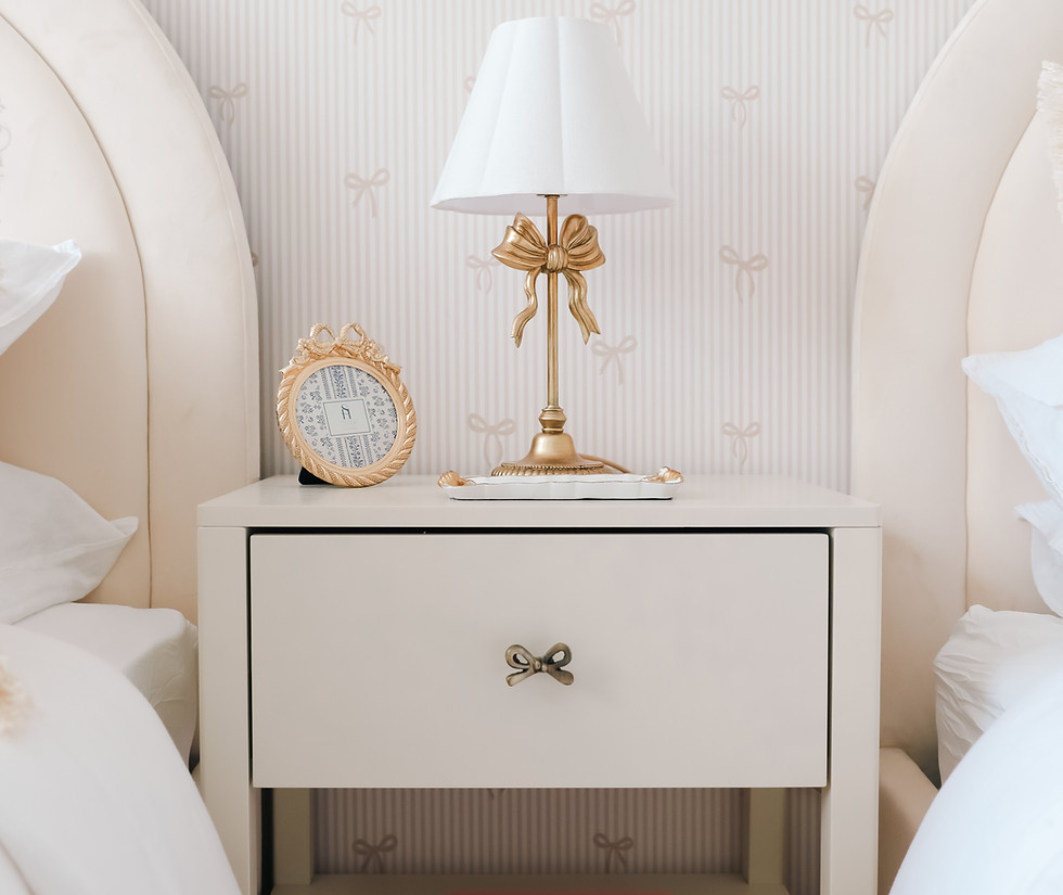 side table girls room