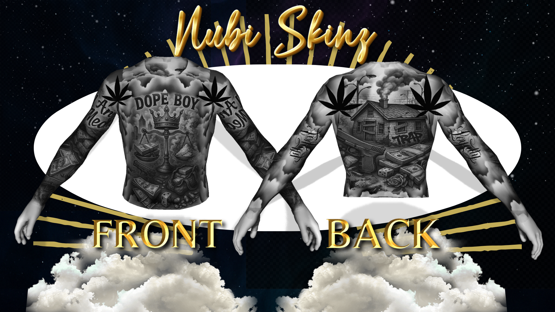 Dope Boy – High-Detail RP Tattoo | FiveM Compatible