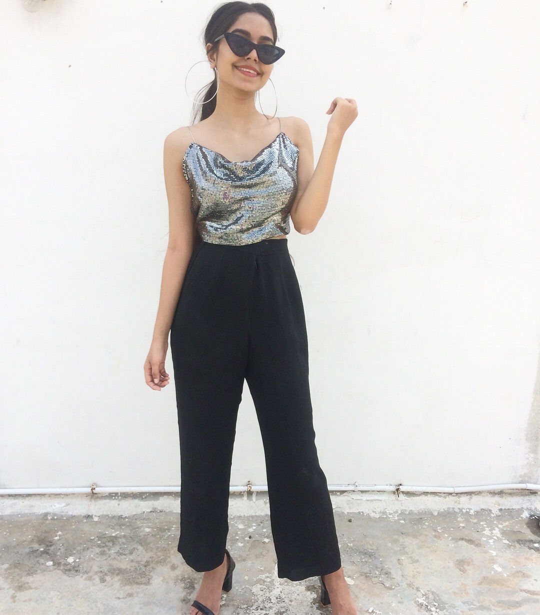 High Waist Parallel Pants